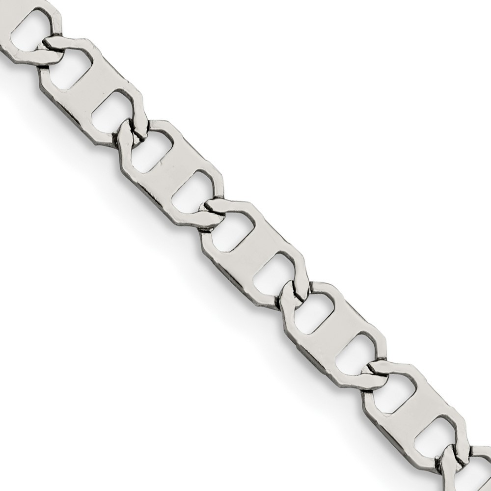 Stainless Steel Polished 5mm 20in Anchor Chain