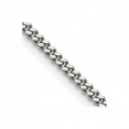 Stainless Steel Polished 3mm 24in Curb Chain