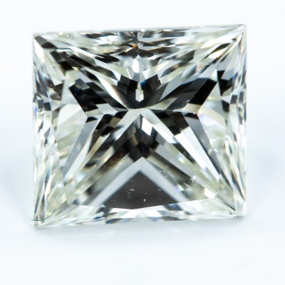H color, SI1 clarity Princess 1.05 -Carat Diamond