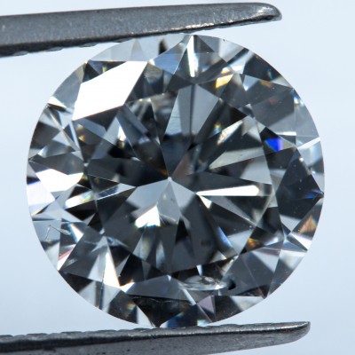 H color, SI2 clarity Round 1.44 -Carat Diamond