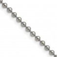 Stainless Steel Polished 3mm 18in Ball Chain