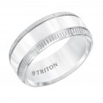 9Mm Comfort Fit White Tungsten  Wedding Band