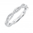 Rhea Twst Diamond  Wedding Band
