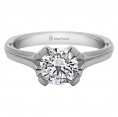 ORONSAY ROUND SOLITAIRE WITH 0.40ct H-SI CENTER STONE