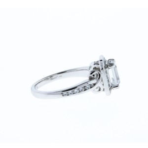 Artcarved Emerald Cut Mounting (.30ctw)