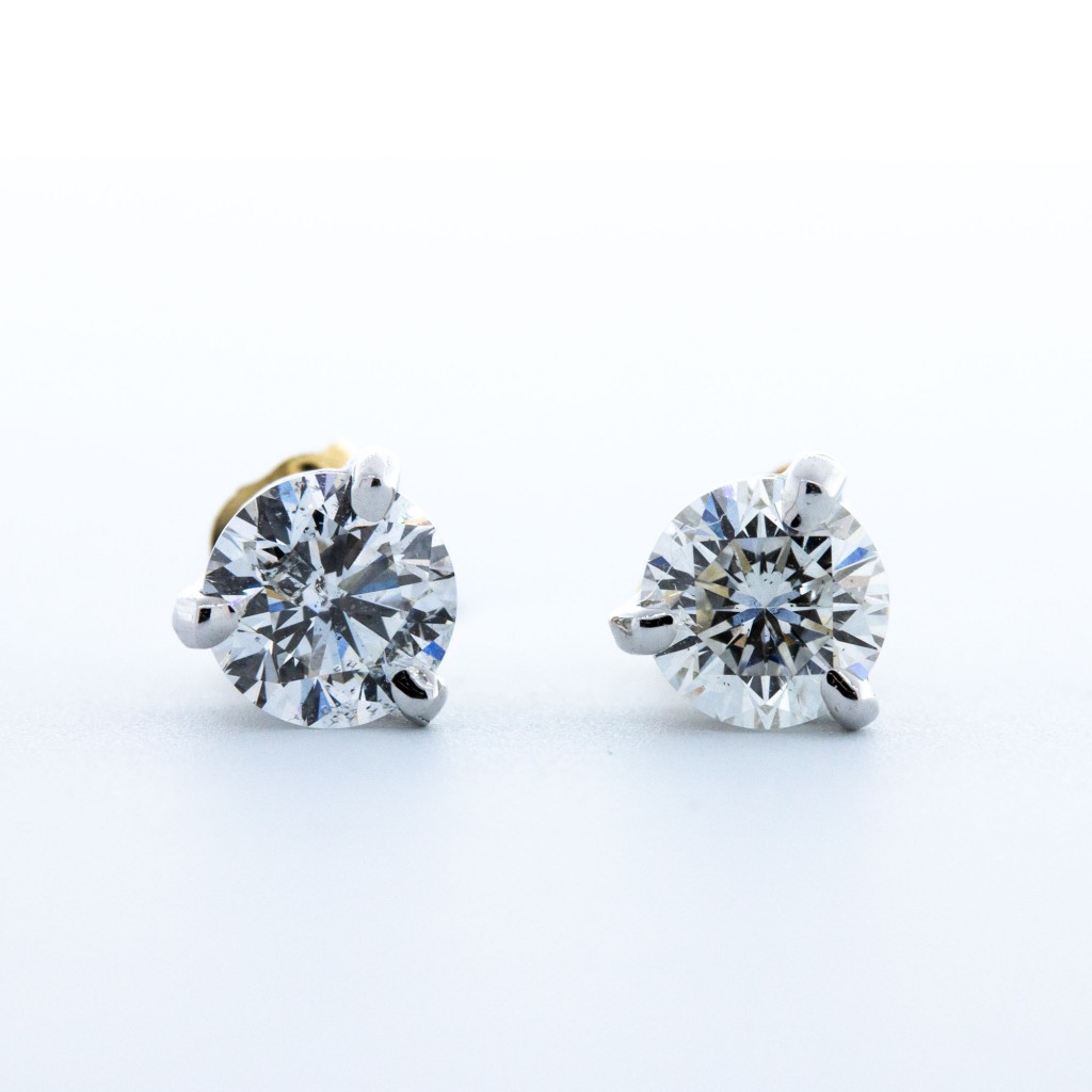 Round Diamond Studs (1.00ctw)