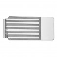 14k White Gold Men's Money Clip