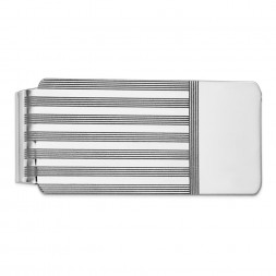 14k White Gold Men's Money Clip