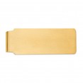 14k Men's Satin Finish Money Clip