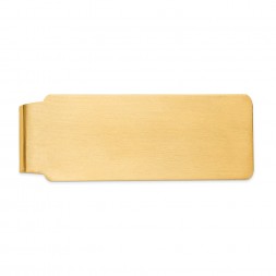 14k Men's Satin Finish Money Clip