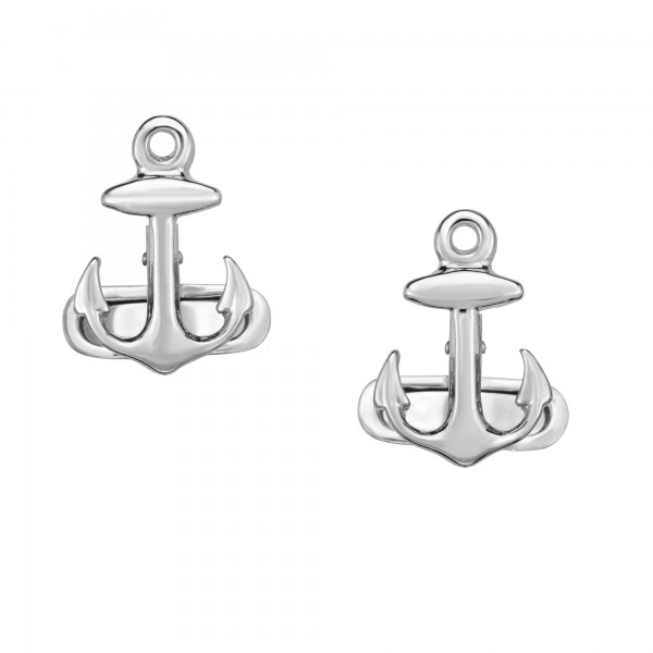 Silver  Anchor Sailing Cufflinks