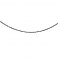 Silver 18In  Popcorn Necklace With Lobster Clasp