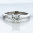 Diamond Princess Cut Solitaire (.70ct)
