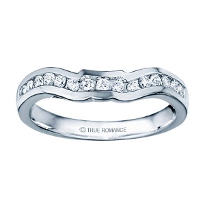 Rm946-14k White Gold Classic Semi Mount Engagement Ring