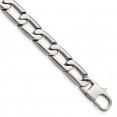 Stainless Steel Polished Open Link 8.5in Bracelet