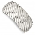 Stainless Steel Polished Cuff Bangle