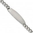 Stainless Steel Polished 8.5in ID Bracelet