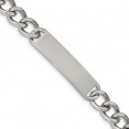 Stainless Steel Polished 8.5in ID Bracelet