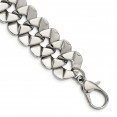 Stainless Steel Polished Oval Link 8.5in Bracelet