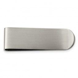 Stainless Steel Brushed Money Clip