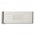 Stainless Steel Brushed and Polished Money Clip