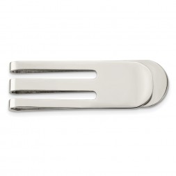 Stainless Steel Polished Money Clip