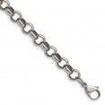 Stainless Steel Polished 8mm 7.75in Rolo Chain