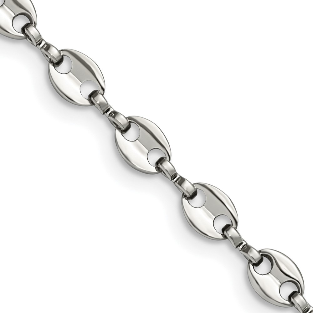 Stainless Steel Polished Fancy Link 20in Chain