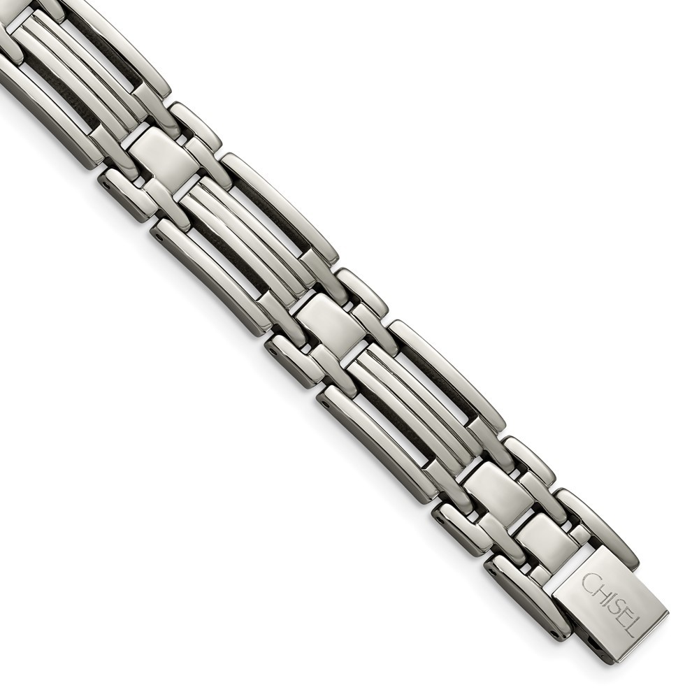 Titanium Polished 8.5in Bracelet