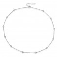 Ladies Sterling Silver CZs By The Yard 36